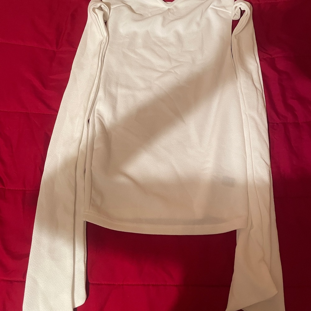 Elegant White Women's Dress